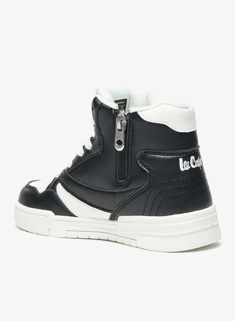 لي كوبر سنيكرز أطفال بأربطة وجوانب متعددة